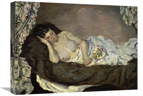 Global Gallery GCS-282160-22-142 22 in. Reclining Nude Art Print - Arm