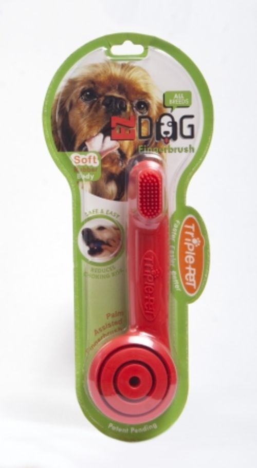 Triple Pet FB12DSPMC EZDOG Finger Brush