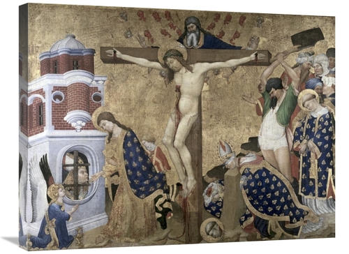 Global Gallery GCS-276692-30-142 30 in. St. Denis Altarpiece Art Print