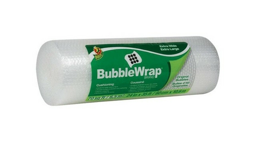 Duck 1062218 24 in. x 35 ft. Extra Wide Bubble Wrap