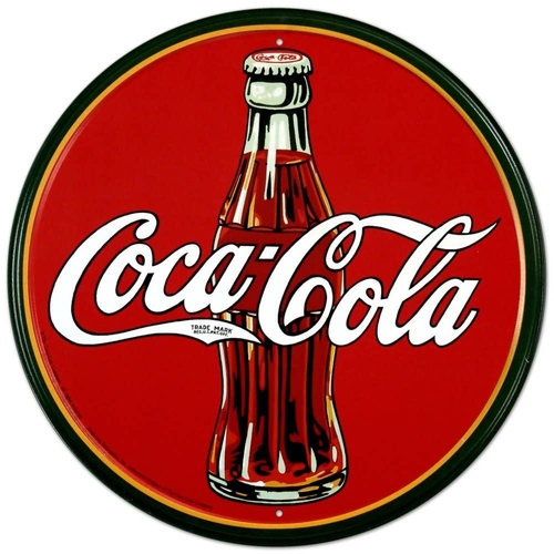 3 Inch Cloth Patch Coca Cola Round