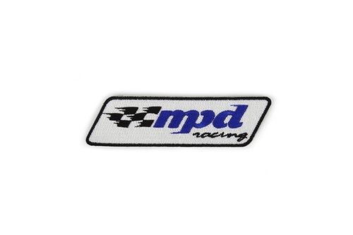 MPD Racing 025 1 x 4 in. MPD Logo Embroidered Patch