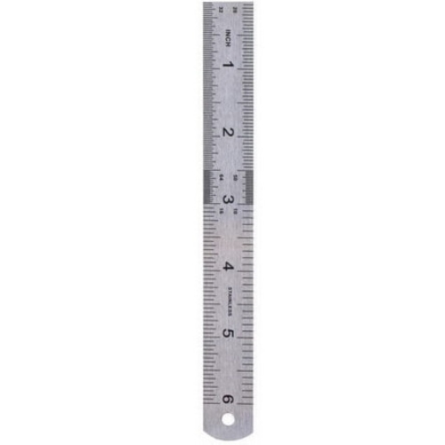 15cm Stainless Steel Metal Straight Ruler Ruler