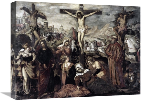 Global Gallery GCS-280188-22-142 22 in. Crucifixion Art Print - Jacopo