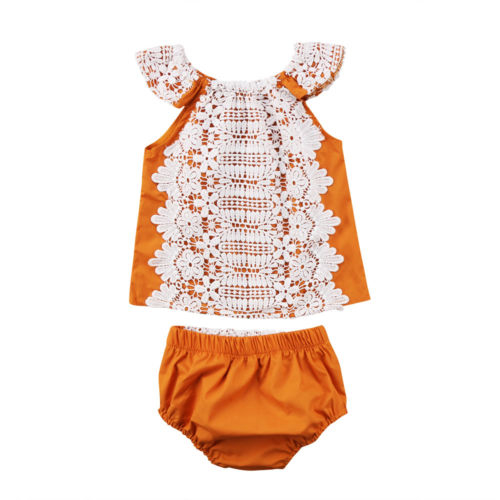 Newborn Toddler Baby Girl Summer Floral Outfits