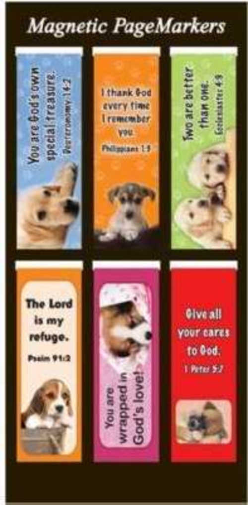Main Christian Art Gifts- Inc. 365977 Bookmark - Pagemarker- Magnetic - Dog image