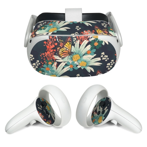 DecalGirl OCQ2-MONARCHG Oculus Quest 2 Skin - Monarch Grove