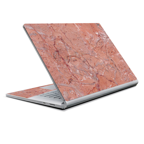MightySkins MISURFB215-Pink Marble Skin for 15 in. 2018 Microsoft Surf