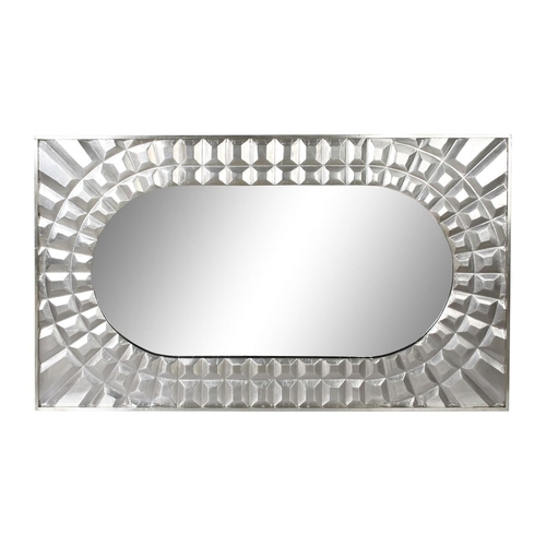 Wall mirror DKD Home Decor 154 x 4 x 92 cm Silver Wood Mango wood