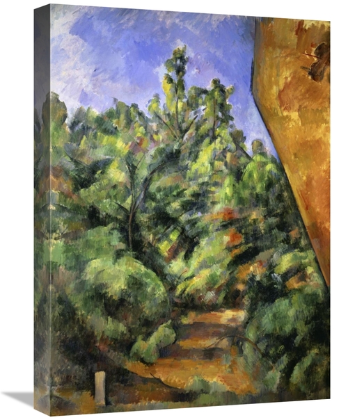 Global Gallery GCS-277068-22-142 22 in. The Red Rock - Le Rocher Rouge