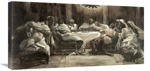 Global Gallery GCS-282935-30-142 30 in. The Lords Supper Art Print - J