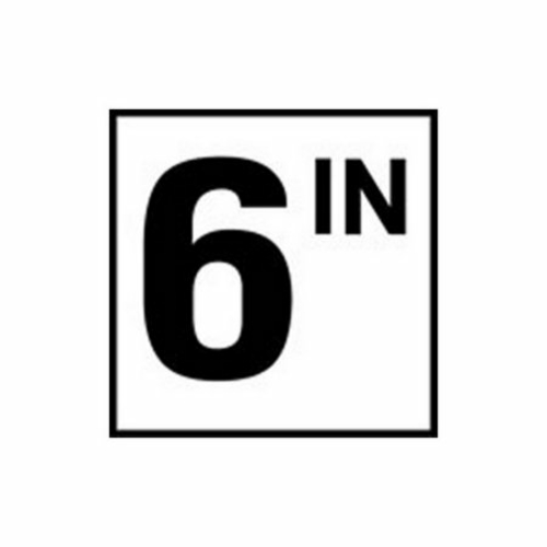 Inlays C620506 6 in. No Skid Ceramic Tile - 6 IN