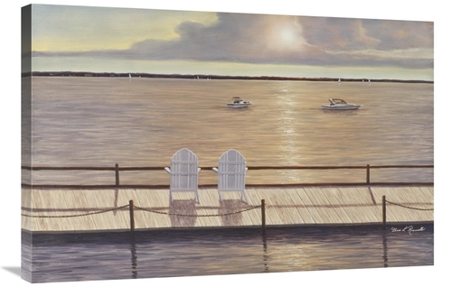 Global Gallery GCS-393982-2436-142 24 x 36 in. On the Bay Art Print - 