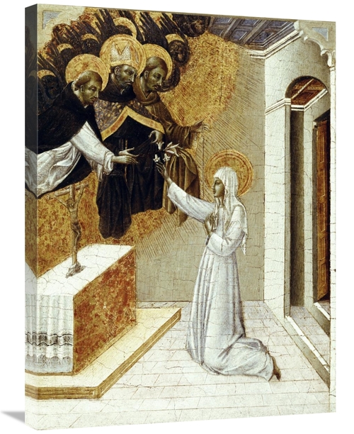 Global Gallery GCS-277403-30-142 30 in. St. Catherine Invested with th