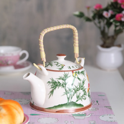 Colourful Floral Tea Pot Gift