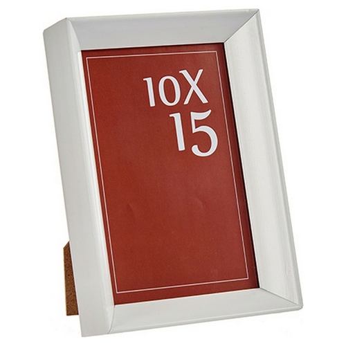 Photo frame 12,2 x 3,5 x 17,3 cm White Plastic Glass (12,2 x 3,5 x