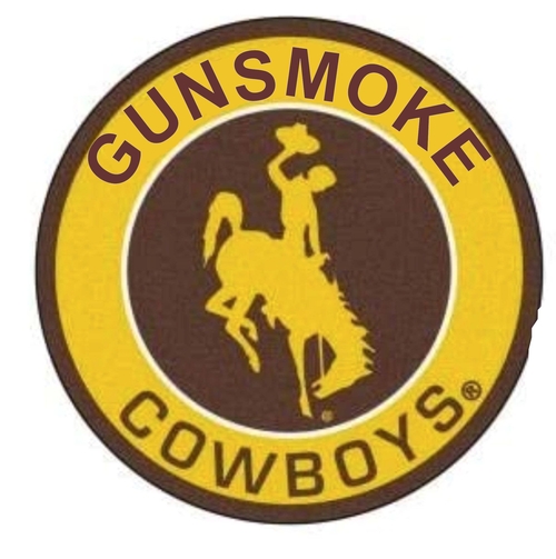 3 Inch Cloth Patch Gunsmoke Cowboys