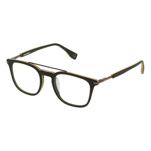 Men' Spectacle frame Converse VCO070Q49B29M Ø 49 mm Black Yellow