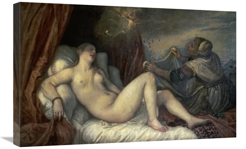 Global Gallery GCS-282943-30-142 30 in. Danae Art Print - Titian
