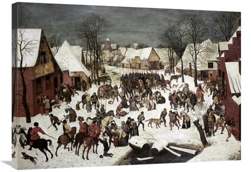 Global Gallery GCS-281795-36-142 36 in. The Massacre of the Innocents 
