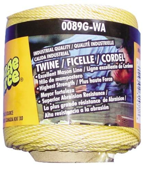 The Cordage Source 690178 Nylon Twine Fl Orng No.18X1050