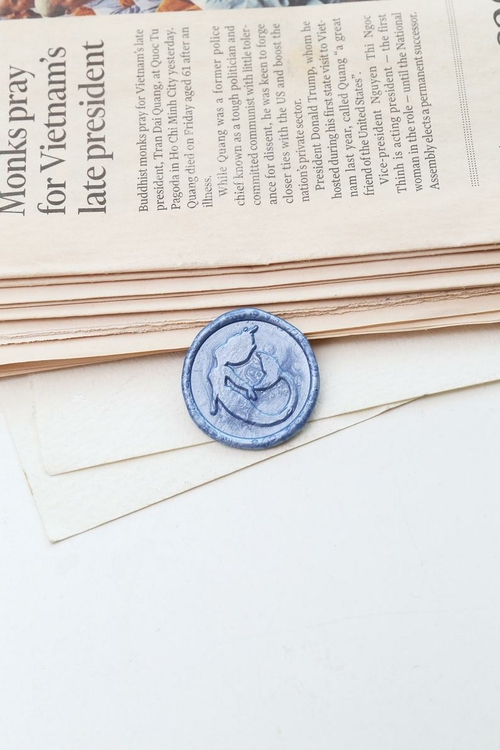 Mermaid Wax Seal Stamp /Mermaid Wax seal Stamp kit