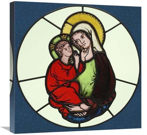 Global Gallery GCS-456188-2424-142 24 x 24 in. The Virgin & Child Art 