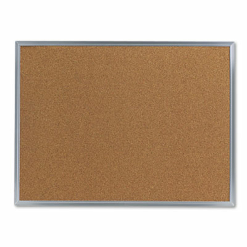 Universal 43612 Bulletin Board- Natural Cork- 24 x 18- Satin-Finished 