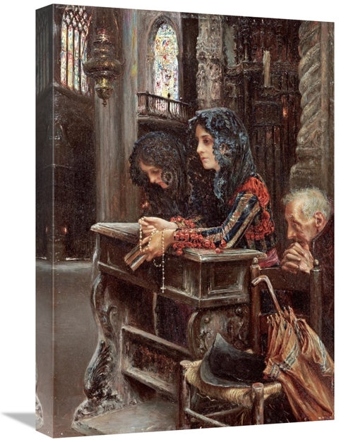 Global Gallery GCS-268003-22-142 22 in. Interior of Seville Cathedral 