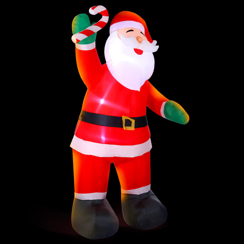 Jingle Jollys Christmas Inflatable Santa 3M Xmas Outdoor Decorations