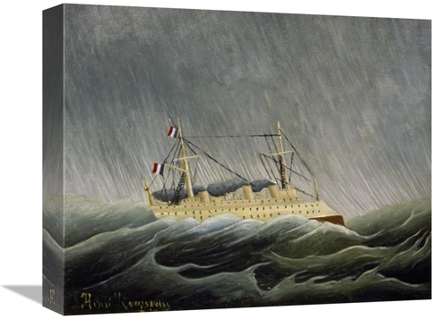 Global Gallery GCS-279896-16-142 16 in. The Ship in the Storm Art Prin