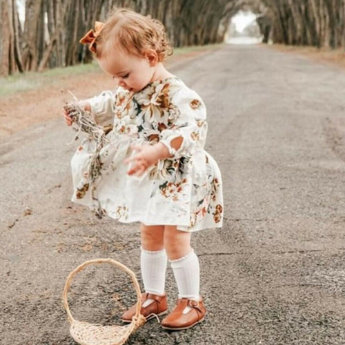 Pudcoco Autumn Toddler Infant kids Baby Girl