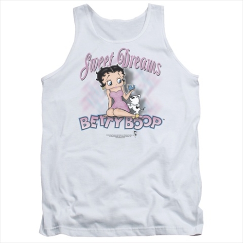 Boop-Sweet Dreams - Adult Tank Top, White - Large