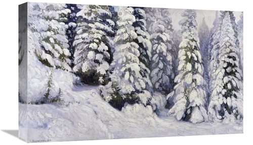 Global Gallery GCS-281747-22-142 22 in. Winter Tale Art Print - Alexan