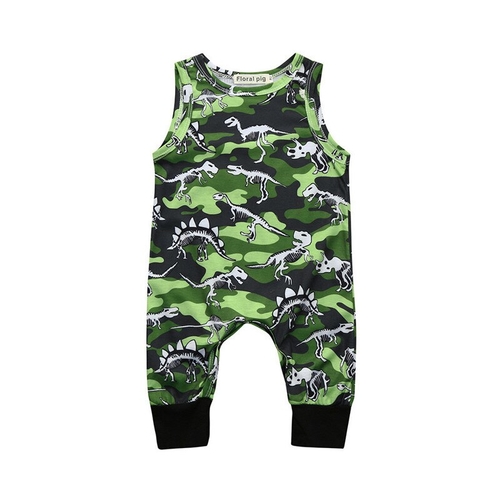 Newborn Infant Rompers Baby Boys Girls Camouflage