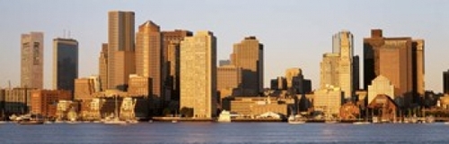 Panoramic Images PPI62503L Sunrise  Skyline  Boston  Massachusetts  US