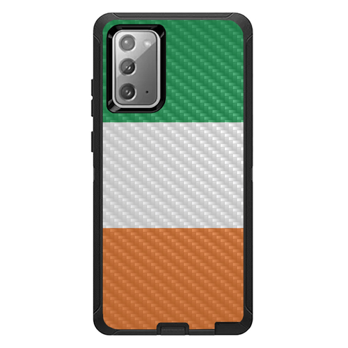 MightySkins CF-OTDSAGNO20-Irish Flag Carbon Fiber Skin for Otterbox De