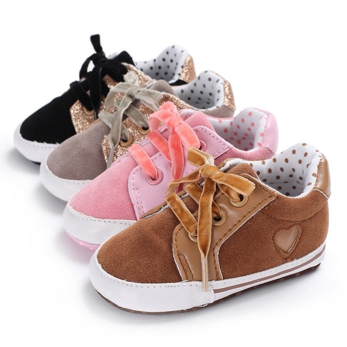 Newborn Baby Girl Soft Sole Crib Shoes Anti slip
