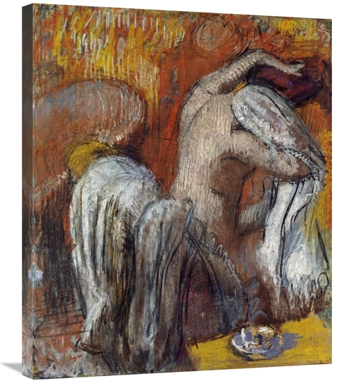 Global Gallery GCS-266206-30-142 30 in. Woman Drying Herself Art Print