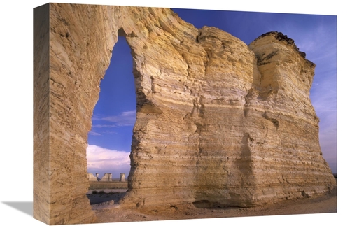 Global Gallery GCS-396270-1216-142 12 x 16 in. Arch in Monument Rocks 