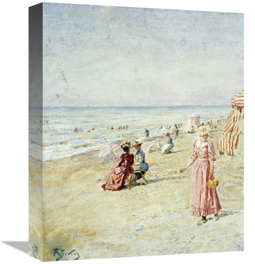 Global Gallery GCS-267347-16-142 16 in. La Plage, Ostende Art Prin