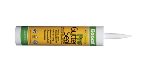 Geocel 54101 10.3 oz Geogreen Pro Gutter Seal Scypolymer Sealant  Whit