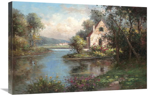 Global Gallery GCS-121361-2030-142 20 x 30 in. Enchanting Chateau Art 