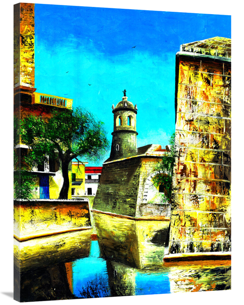 Global Gallery GCS-477340-3040-142 30 x 40 in. Cuban Rivera Art Print 