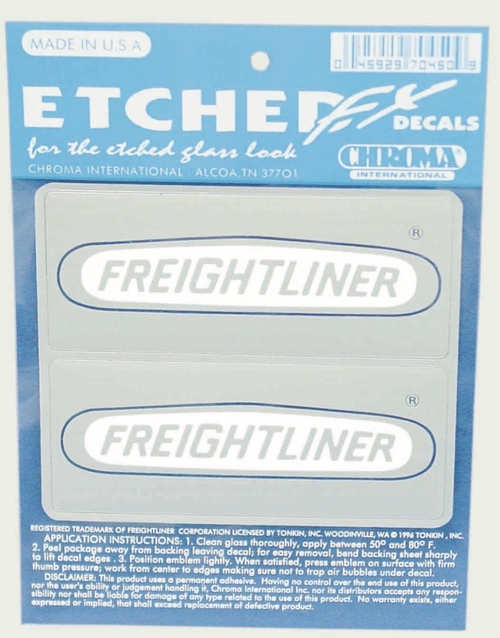 Barjan 4570450 Freightliner Etched FX Kenworth