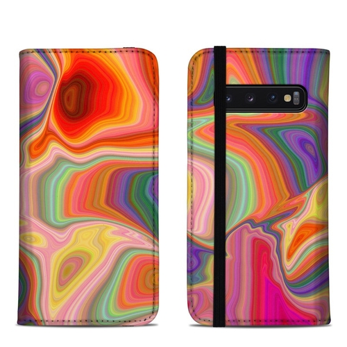 DecalGirl SGS10FC-MINDTRIP Samsung Galaxy S10 Folio Case - Mind Trip