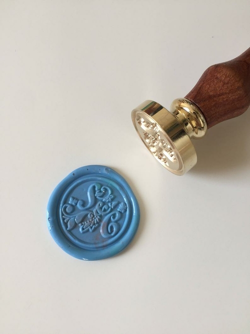 Wedding Wax Seal Stamp with initials