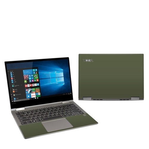 DecalGirl LY730-SS-OLV Lenovo Yoga 730 Skin - Solid State Olive Drab