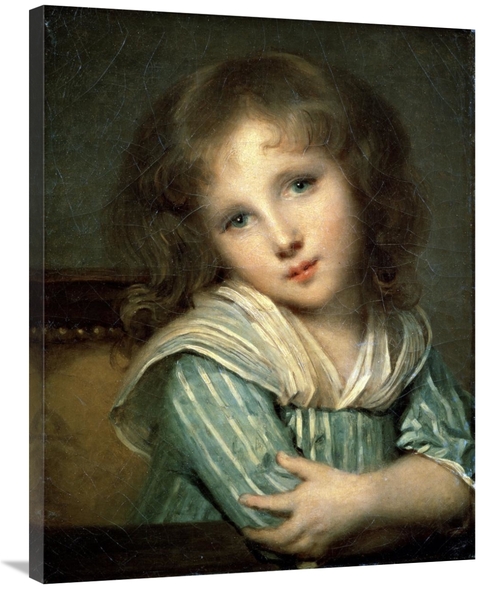 Global Gallery GCS-282146-36-142 36 in. The Girl at the Table Art Prin