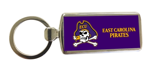 R & R Imports KCM2-C-ECU19 East Carolina Pirates Metal Keychain - Pack